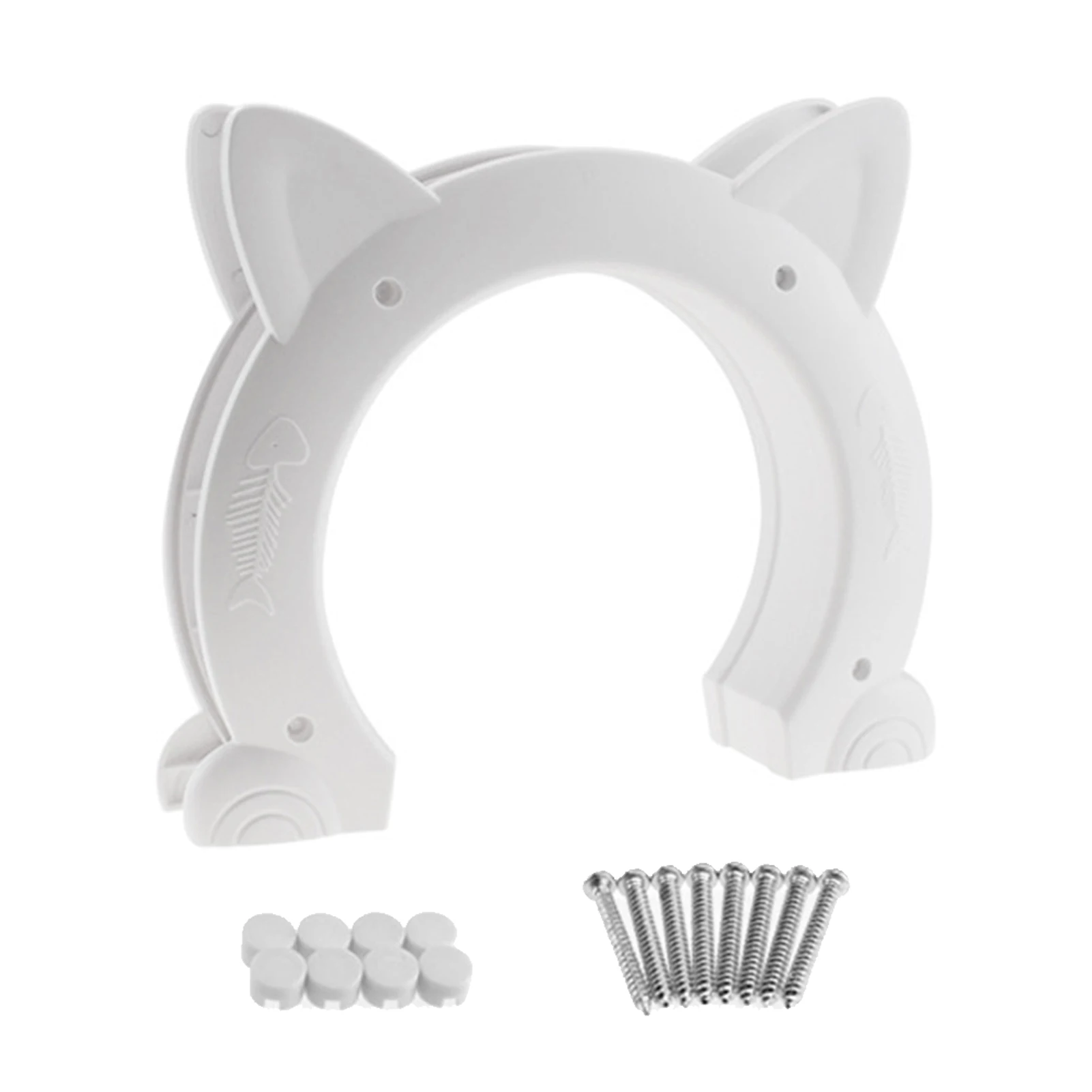 Puppy Pet Door Entrance Security Gate Small Dogs No Flap Cat Head Shape Kitten ABS Animal Hole Indoor Cute Easy Install
Puppy Pet Door Entrance Security Gate Small Dogs No Flap Cat Head Shape Kitten ABS Animal Hole Indoor Cute Easy Install