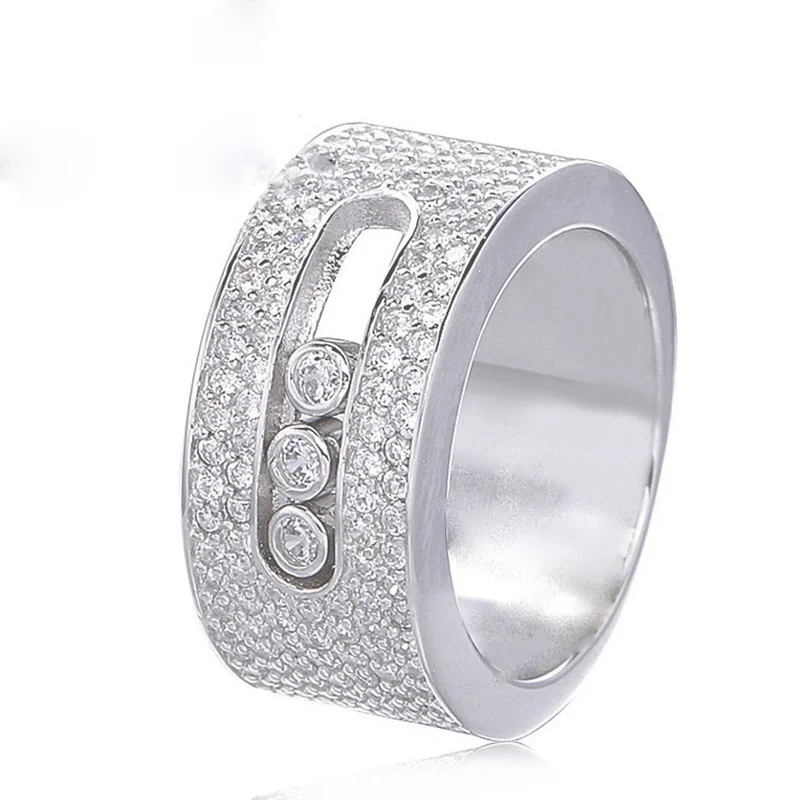 100% 925 Silver Smart Nail Diamond Ring Light Luxury Brand Mesika Senior Jewelry Wholesale Jewelry for Women Free of Freight
100% 925 Silver Smart Nail Diamond Ring Light Luxury Brand Mesika Senior Jewelry Wholesale Jewelry for Women Free of Freight