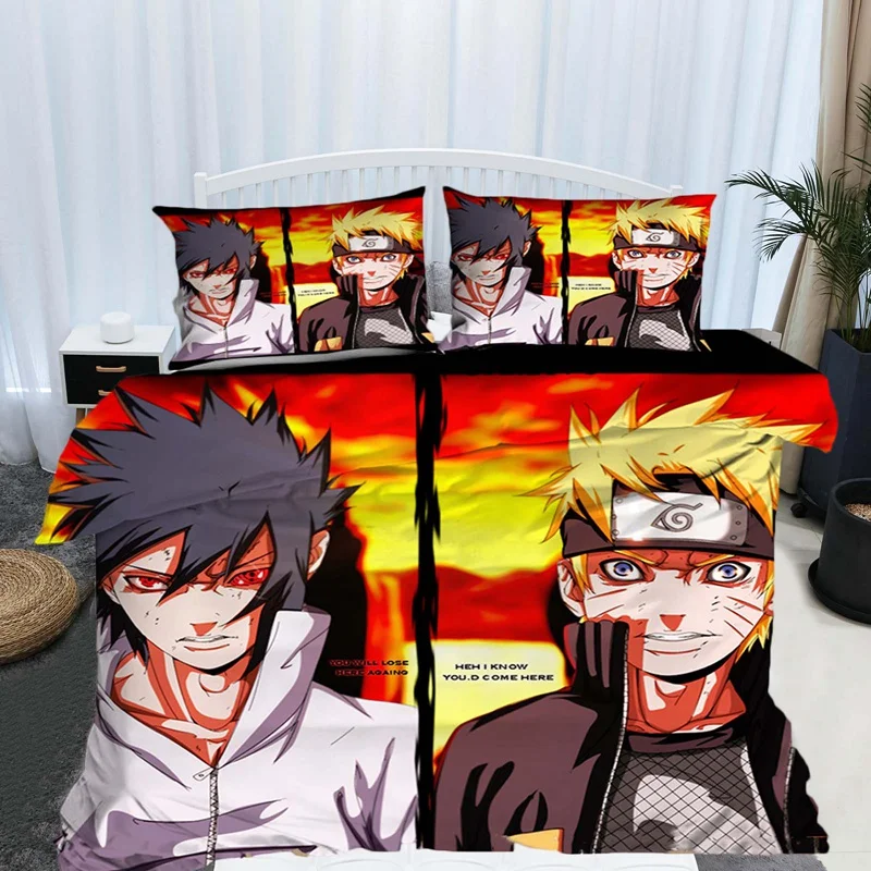 3Pcs Bedding Set Uzumaki Cartoon Anime Quilt Cover With 2 Pillow Cover Polyester Pillowcase Comforter Cover Set
3Pcs Bedding Set Uzumaki Cartoon Anime Quilt Cover With 2 Pillow Cover Polyester Pillowcase Comforter Cover Set