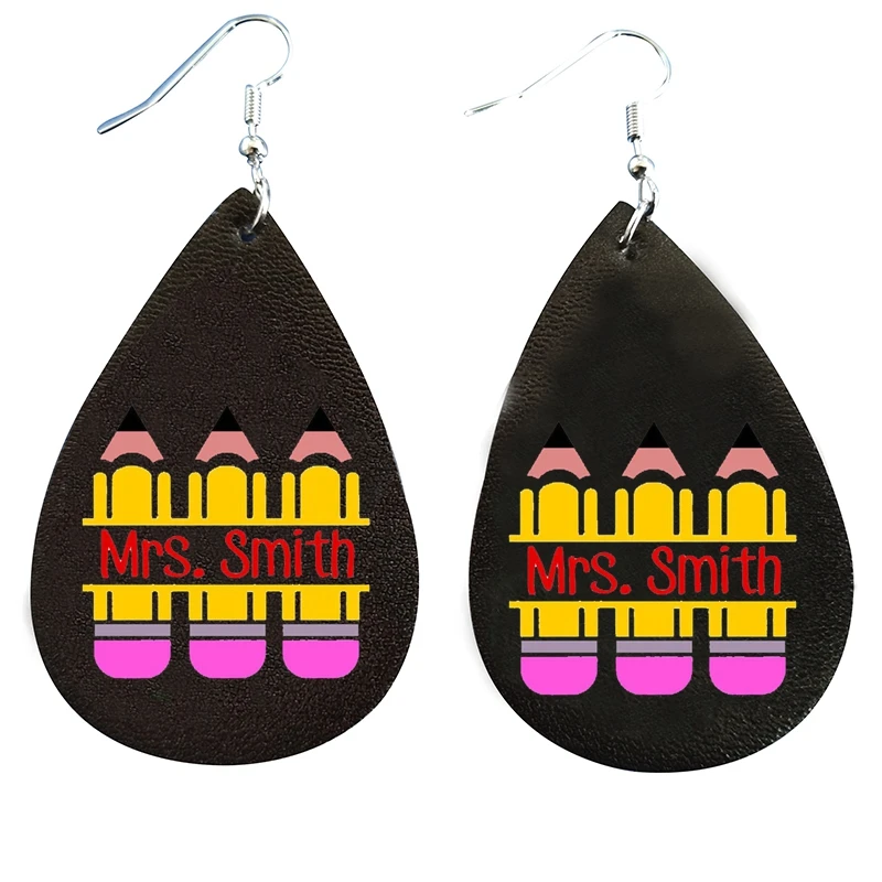 Teacher Gift Faux Leather Earrings Would Be Perfect As An Appreciation Gift For Back To School Craft.
Teacher Gift Faux Leather Earrings Would Be Perfect As An Appreciation Gift For Back To School Craft.