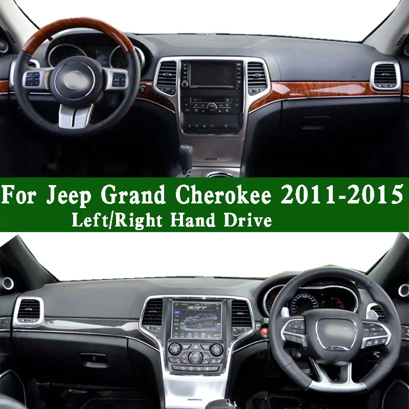 Fits Jeep Grand Cherokee IV WK WK2 SRT8 2011-2015 Car-Styling Dashmat Dashboard Cover Instrument Panel Pad Dash Carpet Suede
Fits Jeep Grand Cherokee IV WK WK2 SRT8 2011-2015 Car-Styling Dashmat Dashboard Cover Instrument Panel Pad Dash Carpet Suede