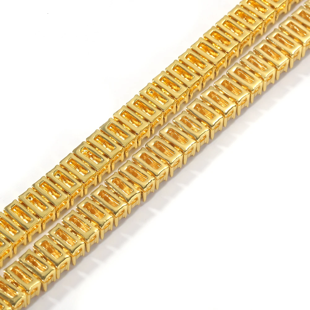 UWIN Baguette Rhinestones Fashion Chain Gold&Silver Color Square Iced Out Necklace Hiphop Men Women Jewelry Gift
UWIN Baguette Rhinestones Fashion Chain Gold&Silver Color Square Iced Out Necklace Hiphop Men Women Jewelry Gift