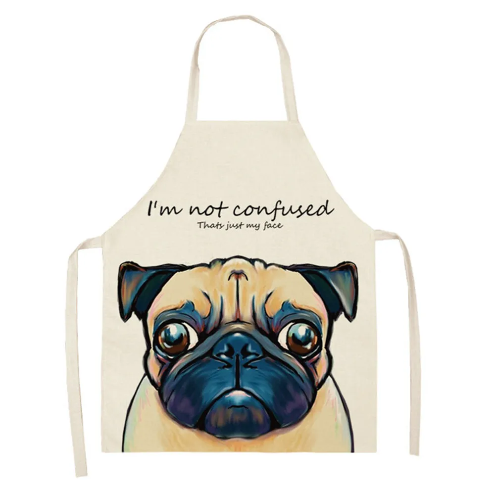 CLOOCL Confused pug Kitchen Apron Cartoon Animal Print Polyester Aprons for Child Adult Home Cleaning Tools Lacing Baking Aprons
CLOOCL Confused pug Kitchen Apron Cartoon Animal Print Polyester Aprons for Child Adult Home Cleaning Tools Lacing Baking Aprons