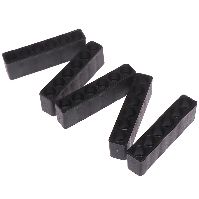 5Pcs 6/10/12 Holes Hex Shank Screwdriver Bit Holder 5PCS Plastic Screwdriver Head Storage Drill Bit Stand For Power Accessories
5Pcs 6/10/12 Holes Hex Shank Screwdriver Bit Holder 5PCS Plastic Screwdriver Head Storage Drill Bit Stand For Power Accessories