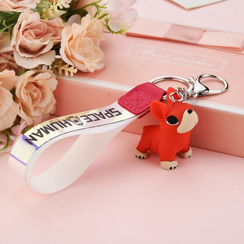 Cartoon Anime Puppy Keychain Creative Resin Toy Bag Car Pendant Couple Cute Small Gift Key Ring Accessories 
Cartoon Anime Puppy Keychain Creative Resin Toy Bag Car Pendant Couple Cute Small Gift Key Ring Accessories