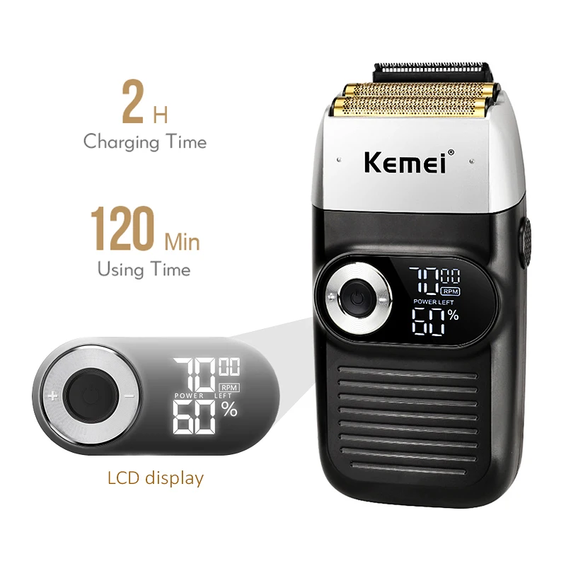 Electric Shaver for Men Facial Shave Machine Electric Moustache Professional Barber Razor Digital Display Short Hair Barber
Electric Shaver for Men Facial Shave Machine Electric Moustache Professional Barber Razor Digital Display Short Hair Barber
