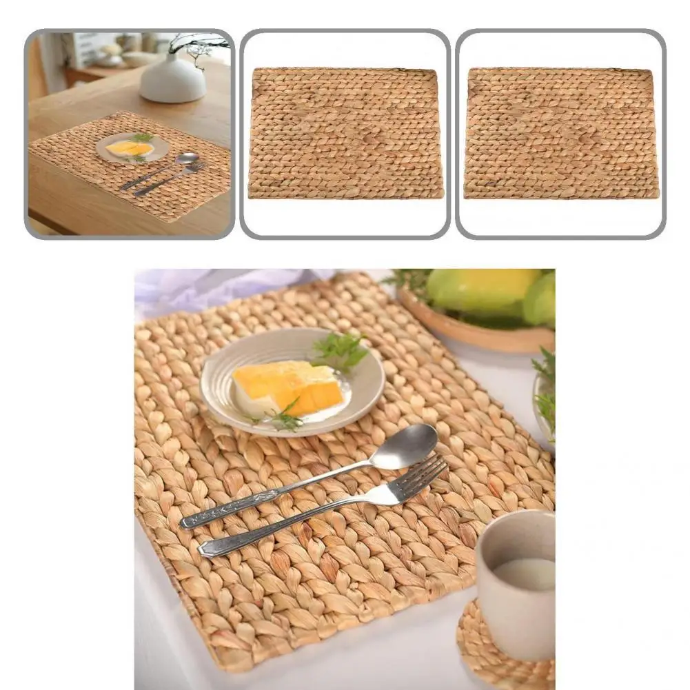 Great Placemat Pastoral Compact Vintage Braided Design Tableware Mat Tableware Mat Table Mat
Great Placemat Pastoral Compact Vintage Braided Design Tableware Mat Tableware Mat Table Mat