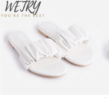 Flat Sandals Summer Women's Slippers Leather Comfortable Sole Cross Weave Colors Woman Shoes Solid Color 
Flat Sandals Summer Women's Slippers Leather Comfortable Sole Cross Weave Colors Woman Shoes Solid Color