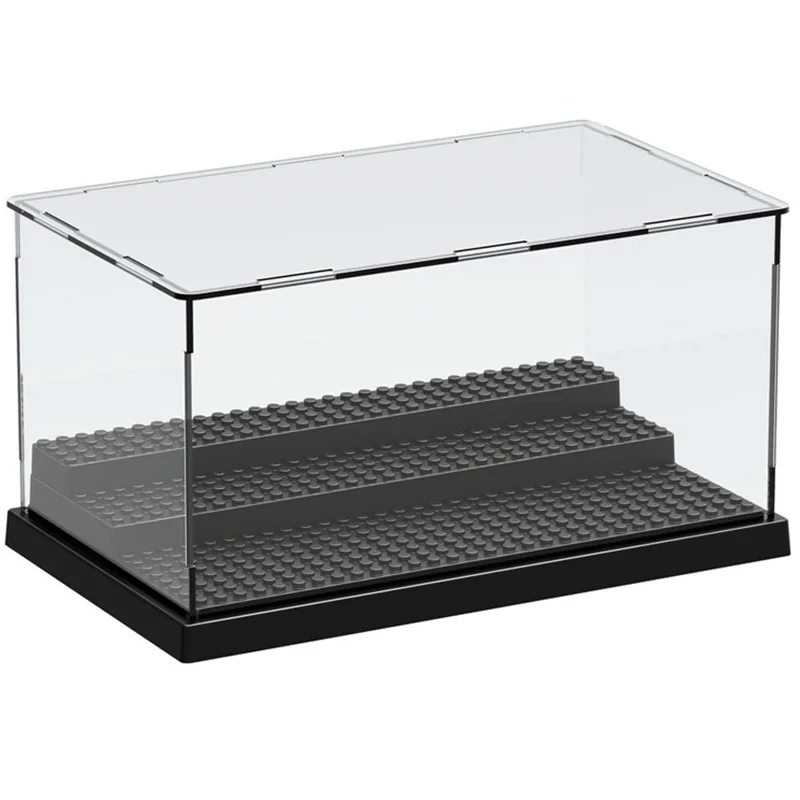 1pc 3 Steps Display Case/Box Dustproof ShowCase Gray Base For Blocks Acrylic Plastic Display Box Case 25.5X15.5X13.8cm
1pc 3 Steps Display Case/Box Dustproof ShowCase Gray Base For Blocks Acrylic Plastic Display Box Case 25.5X15.5X13.8cm
