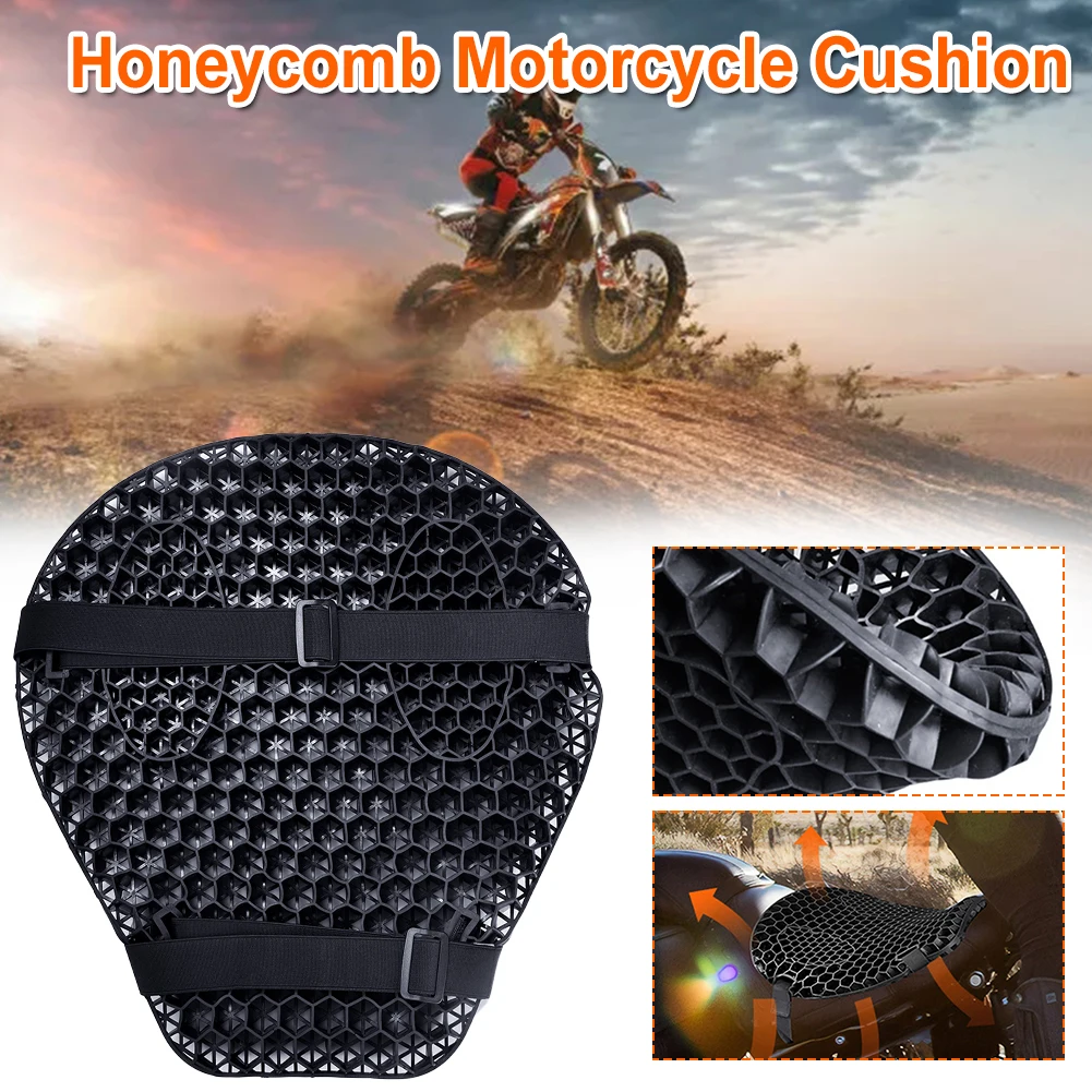New High quality Honeycomb Motorcycle Seat Cushion Shock Absorption Massage High Elastic Seat
New High quality Honeycomb Motorcycle Seat Cushion Shock Absorption Massage High Elastic Seat