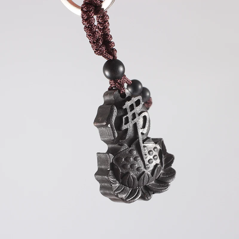 High-Grade Rosewood Carved Buddha Lotus Car/Bag Keychain With Pendant Ornaments Keys Safe Trip Wherever You Go The New Year Gift
High-Grade Rosewood Carved Buddha Lotus Car/Bag Keychain With Pendant Ornaments Keys Safe Trip Wherever You Go The New Year Gift