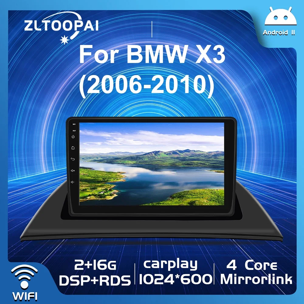 Zltoopai Android 11 Auto Radio 128GB For BMW X3 E83 2006-2010 Car Multimedia Player GPS Navigation Head Unit Stereo Radio IPS
Zltoopai Android 11 Auto Radio 128GB For BMW X3 E83 2006-2010 Car Multimedia Player GPS Navigation Head Unit Stereo Radio IPS