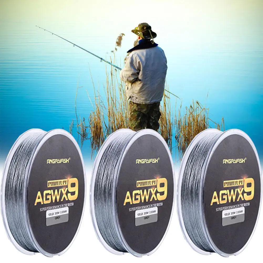 Плетеная рыболовная леска, 9 нитей, 300 м
Плетеная рыболовная леска, 9 нитей, 300 м