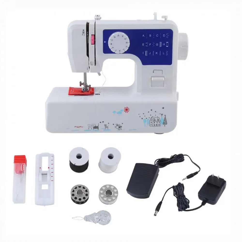 Portable Mini Sewing Machine Jg-1602 Multi-Electric Function Household Sewing Machine Thick Buttonhole Seaming 295x130x255mm
Portable Mini Sewing Machine Jg-1602 Multi-Electric Function Household Sewing Machine Thick Buttonhole Seaming 295x130x255mm