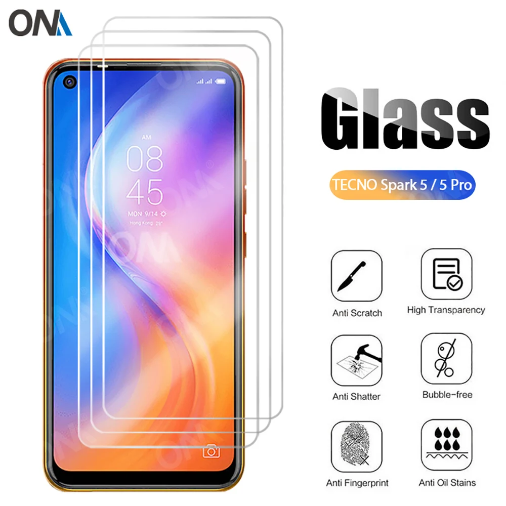 3 Pieces Tempered Glass For TECNO Spark 5 Screen Protector For TECNO Spark 5 Pro Protective Glass Film
3 Pieces Tempered Glass For TECNO Spark 5 Screen Protector For TECNO Spark 5 Pro Protective Glass Film