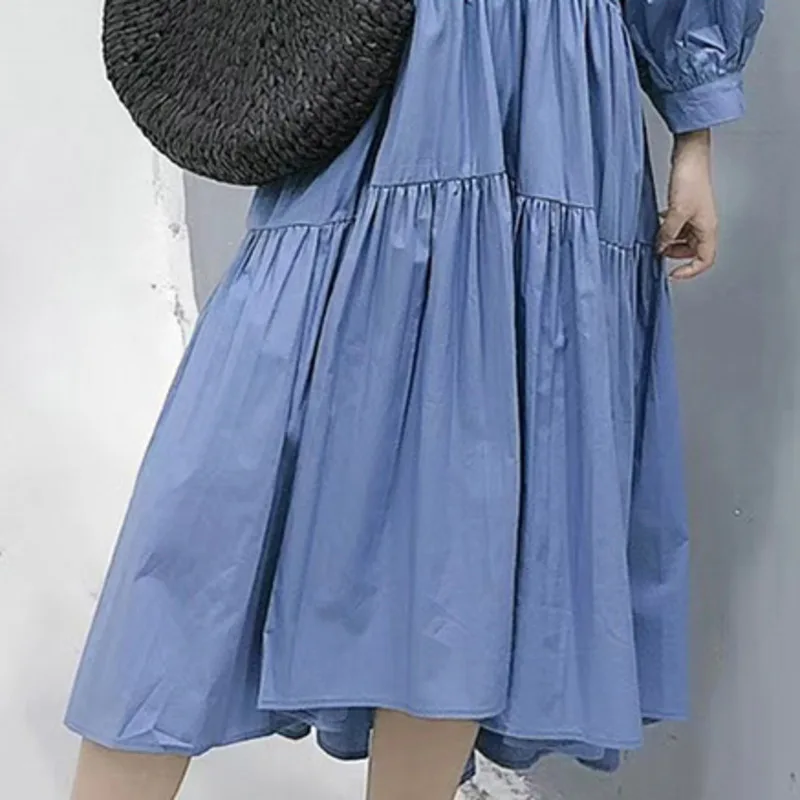 Single-breasted White Shirt Turn-down Collar Dresses Spring Autumn Chic Solid Robes Long-sleeved Shirt Vestidos De Mujer Casual
Single-breasted White Shirt Turn-down Collar Dresses Spring Autumn Chic Solid Robes Long-sleeved Shirt Vestidos De Mujer Casual