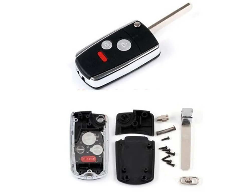 WFMJ Flip Folding Remote Transmitter 3 Buttons Keyless Car Key Case Shell Fob for Honda Accord CRV Civic Odyssey Pilot
WFMJ Flip Folding Remote Transmitter 3 Buttons Keyless Car Key Case Shell Fob for Honda Accord CRV Civic Odyssey Pilot