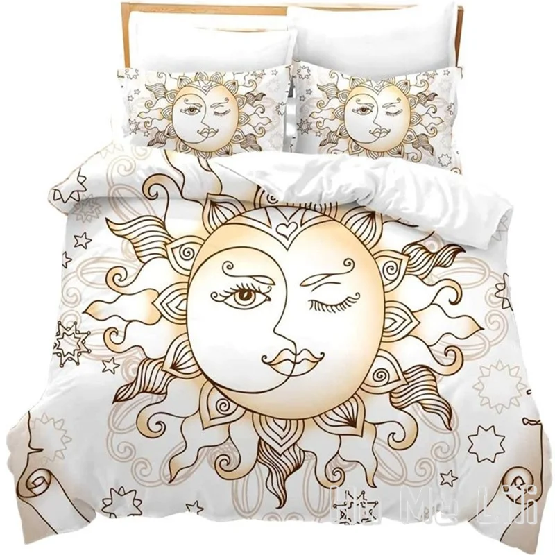Sun Moon Bedding Set Bohemian Duvet Cover By Ho Me Lili Luxury Mandala Print For Kids Teen Adults Cute Celestial Bedroom Decor
Sun Moon Bedding Set Bohemian Duvet Cover By Ho Me Lili Luxury Mandala Print For Kids Teen Adults Cute Celestial Bedroom Decor