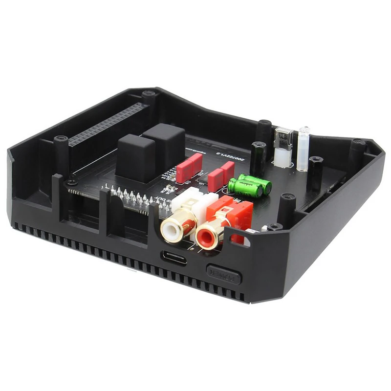 Argon NanoSound Case for Raspberry Pi 4 Model B with Built-in Hi-Fi DAC Passive Cooling Aluminium Closure
Argon NanoSound Case for Raspberry Pi 4 Model B with Built-in Hi-Fi DAC Passive Cooling Aluminium Closure