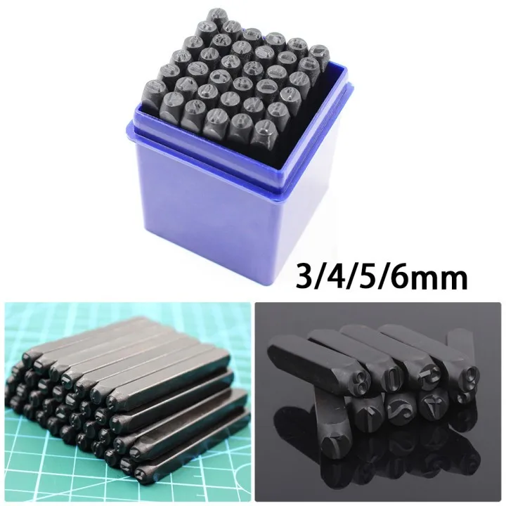 36pcs Alphabet Number Stamping Set Punch Steel Die Letter&Digital Punch Stamp Kit DIY Metal Leather Wood Craft Tool
36pcs Alphabet Number Stamping Set Punch Steel Die Letter&Digital Punch Stamp Kit DIY Metal Leather Wood Craft Tool