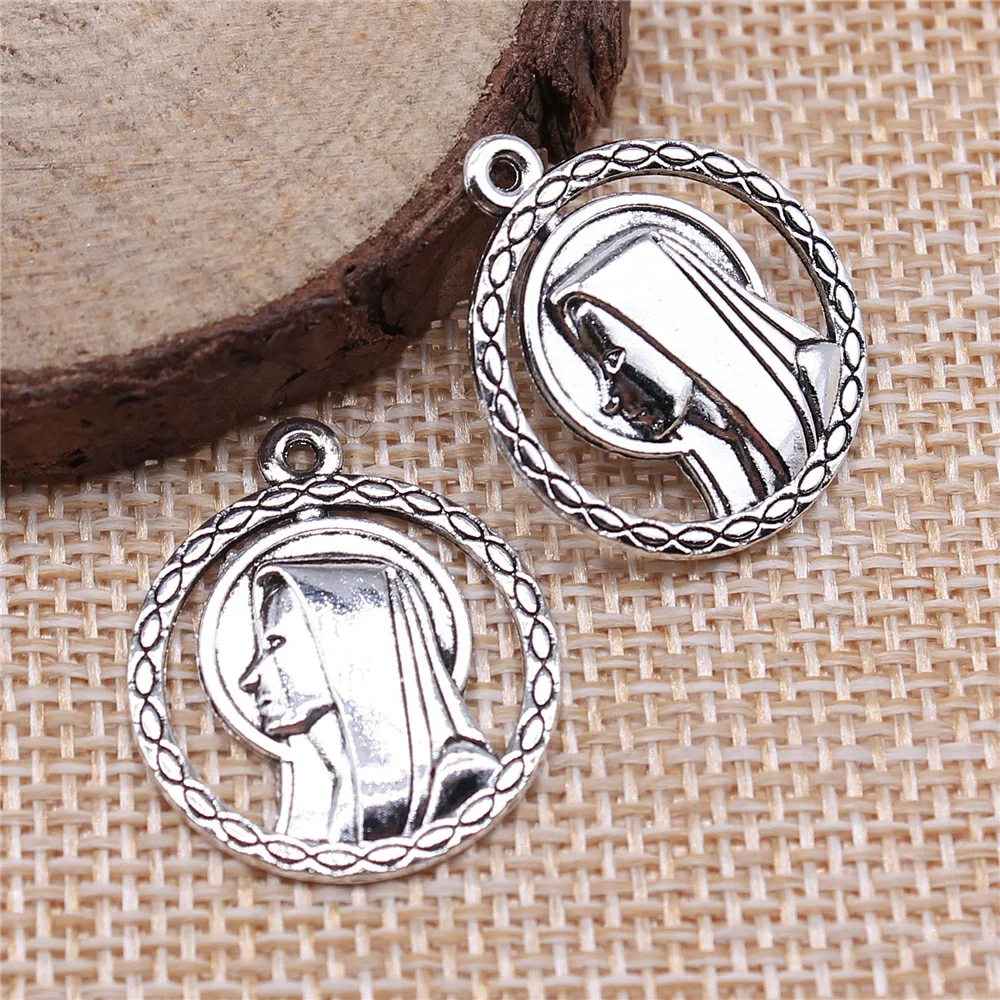WYSIWYG 10pcs 24x20mm Jesus Avatar Charms Antique Silver Color Pendant Charms Jewelry Findings For Jewelry Making
WYSIWYG 10pcs 24x20mm Jesus Avatar Charms Antique Silver Color Pendant Charms Jewelry Findings For Jewelry Making
