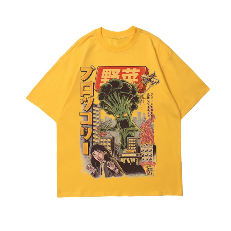 2021 Men Hip Hop T Shirt Japanese Harajuku Cartoon Monster T-Shirt Streetwear Summer Tops Tees Cotton Tshirt Oversized HipHop
2021 Men Hip Hop T Shirt Japanese Harajuku Cartoon Monster T-Shirt Streetwear Summer Tops Tees Cotton Tshirt Oversized HipHop