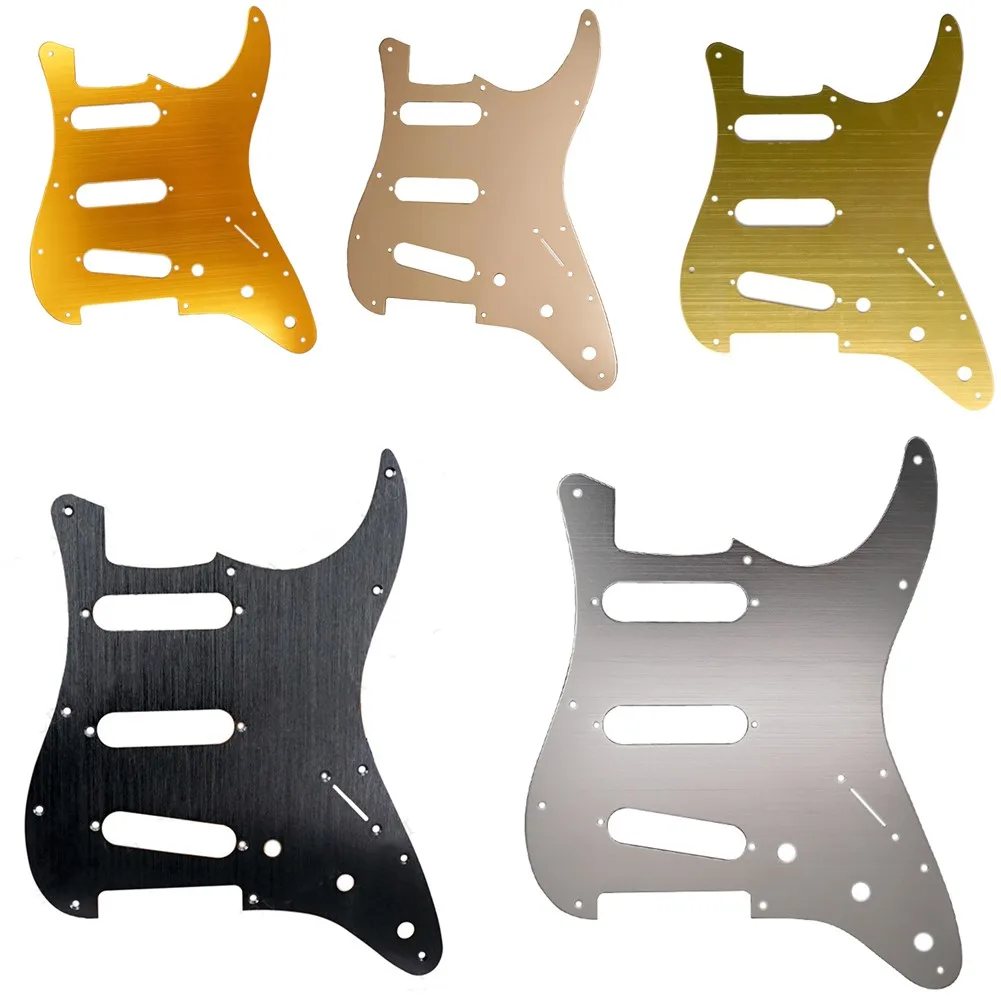 11 Hole SSS Guitar Pickguard Pick Guard Scratch Plate For Strat Electric Guitars Perfect Replacement Guitar Accessories Parts
11 Hole SSS Guitar Pickguard Pick Guard Scratch Plate For Strat Electric Guitars Perfect Replacement Guitar Accessories Parts