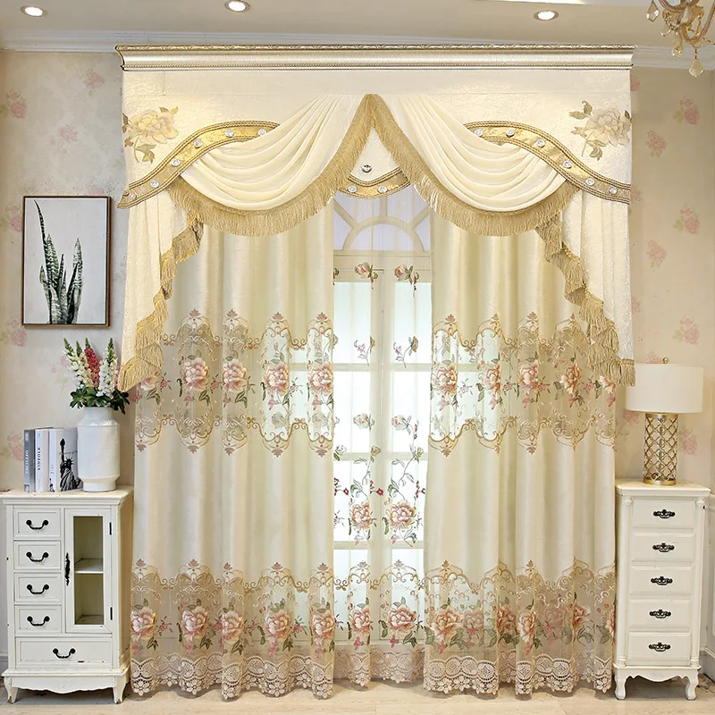 Stitching Flannel Curtains for Living Dining Room Bedroom Simple Modern Embroidered European Style Light Luxury French Curtains
Stitching Flannel Curtains for Living Dining Room Bedroom Simple Modern Embroidered European Style Light Luxury French Curtains