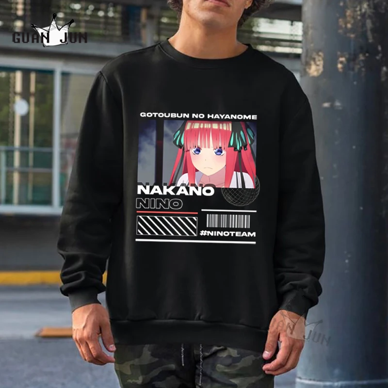 Худи унисекс в стиле Харадзюку Nino Nakano, японское аниме, прекрасный пятиконечный комплект, уличная одежда в стиле хип-хоп, повседневные свитшо...
Худи унисекс в стиле Харадзюку Nino Nakano, японское аниме, прекрасный пятиконечный комплект, уличная одежда в стиле хип-хоп, повседневные свитшо...
