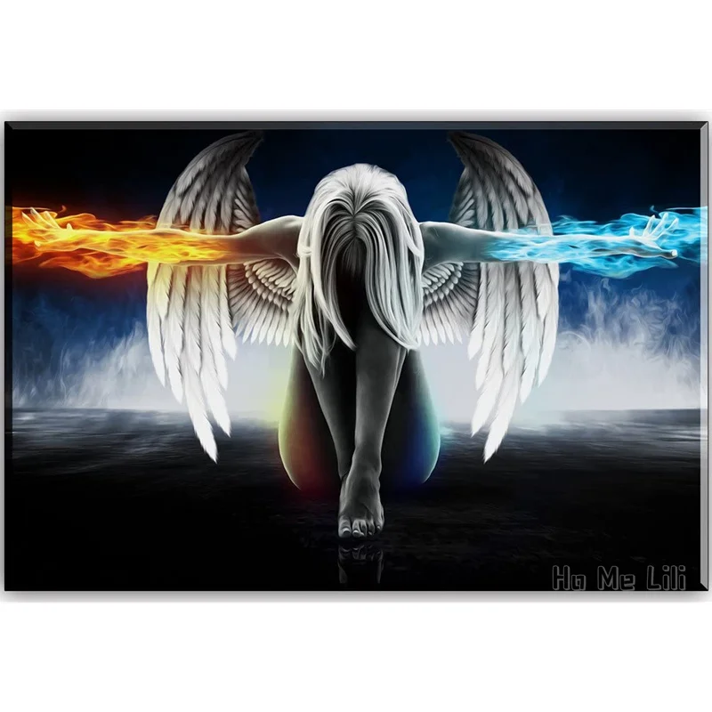 

Настенная картина с изображением Ангела из м/ф «Огонь и ледяная вода»