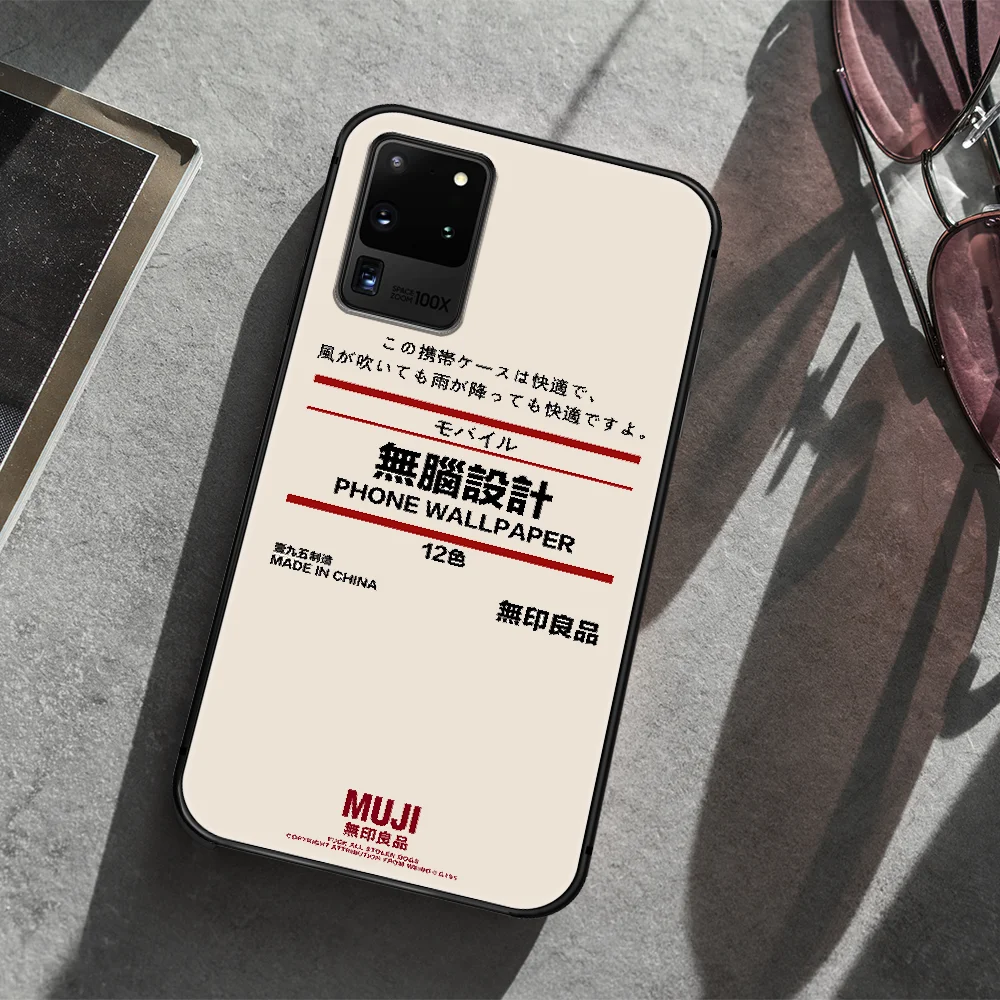 Luxury MUJI Japan Phone Case Cover Hull For Samsung Galaxy S 7 8 9 10 e 20 FE edge uitra plus Note 9 10 20 black Prime Pretty
Luxury MUJI Japan Phone Case Cover Hull For Samsung Galaxy S 7 8 9 10 e 20 FE edge uitra plus Note 9 10 20 black Prime Pretty