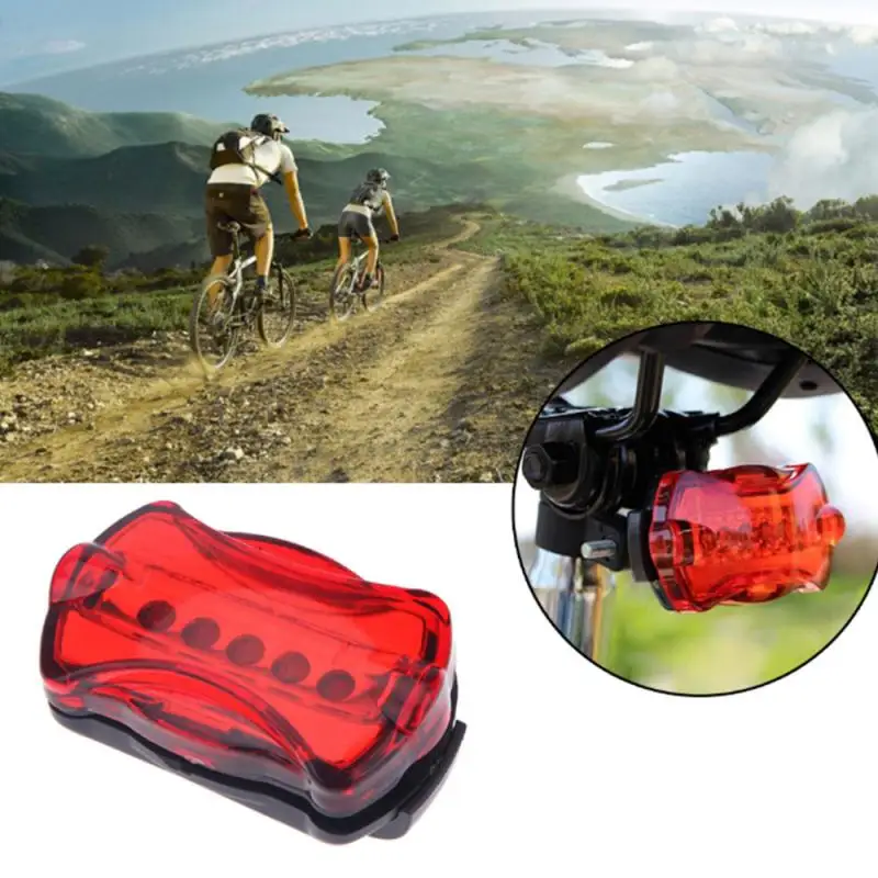 5 LED Bright Bike Lights Flashlight Bicycle Taillight Outdoor Night Safety Warning Cycling Rear Tail Lamp Bike Accessories
5 LED Bright Bike Lights Flashlight Bicycle Taillight Outdoor Night Safety Warning Cycling Rear Tail Lamp Bike Accessories