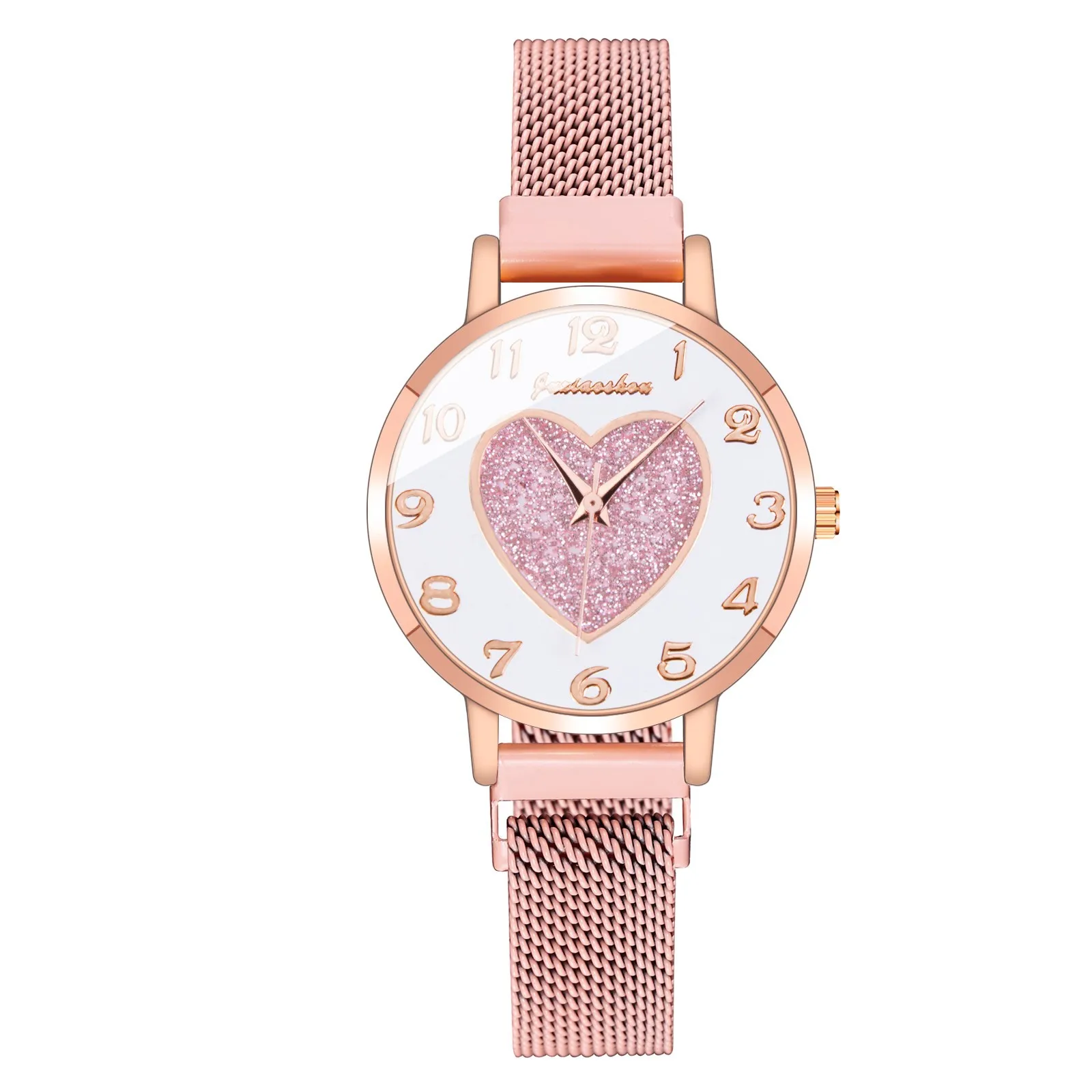 Elegant Mesh Steel Watch For Students Girls Casual Colorful Crystal Designer Heart Patterned Wrist Watches Montre Femme Reloj Mu
Elegant Mesh Steel Watch For Students Girls Casual Colorful Crystal Designer Heart Patterned Wrist Watches Montre Femme Reloj Mu