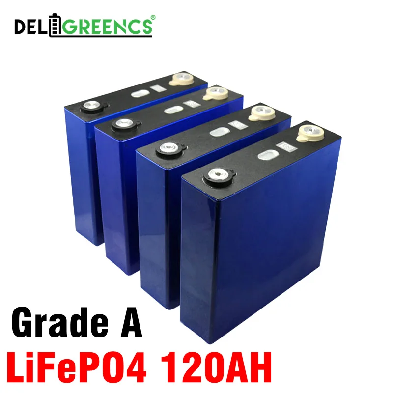 Grade A LiFePO4 120AH LFP Battery 24V Lithium Prismatic Phosphate LiPO 48V Battery Pack for RV Solar Energy Storage Fresh cell 
Grade A LiFePO4 120AH LFP Battery 24V Lithium Prismatic Phosphate LiPO 48V Battery Pack for RV Solar Energy Storage Fresh cell