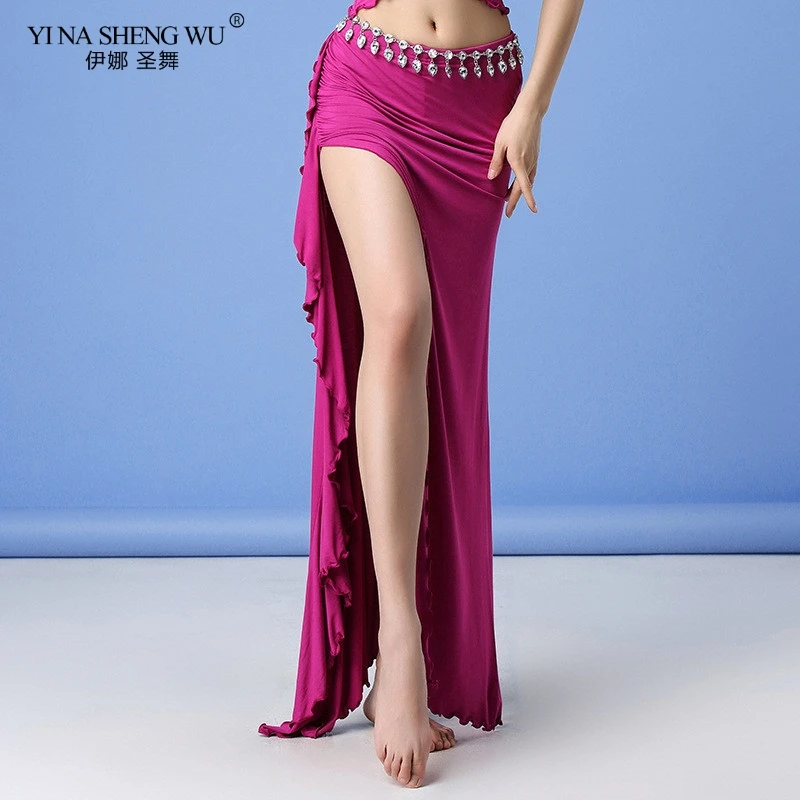 Belly Dance Modal Skirt Sides Slits Skirt Women Sexy Oriental Belly Dance Skirt Female Dance Clothes Long Design Yellow Black
Belly Dance Modal Skirt Sides Slits Skirt Women Sexy Oriental Belly Dance Skirt Female Dance Clothes Long Design Yellow Black