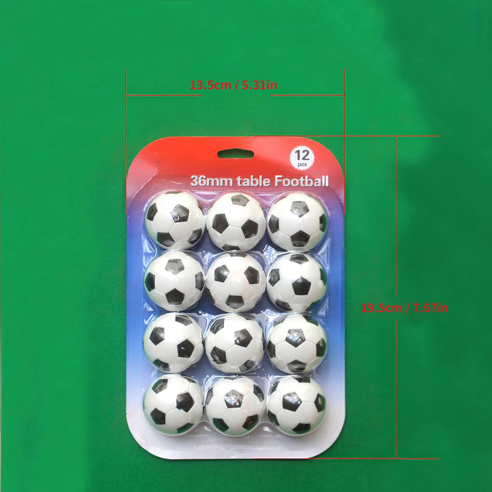 12PCS Table Soccer Balls Black And White Color Simulation Soccer Playing Models Table Soccer Balls For Indoor Table Activity
12PCS Table Soccer Balls Black And White Color Simulation Soccer Playing Models Table Soccer Balls For Indoor Table Activity