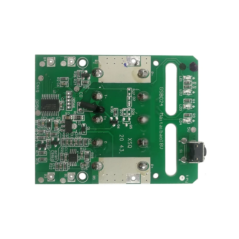 Charging Protection Circuit Board PCB Board for Metabo 18V Lithium Battery Rack
Charging Protection Circuit Board PCB Board for Metabo 18V Lithium Battery Rack