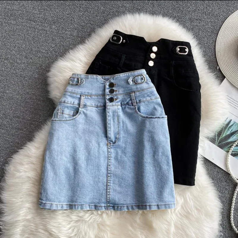 New Spring Summer Women Fashion Casual Slim High Waist Solid Color A Line Package Hip Denim Mini Skirts Jupe s1244
New Spring Summer Women Fashion Casual Slim High Waist Solid Color A Line Package Hip Denim Mini Skirts Jupe s1244
