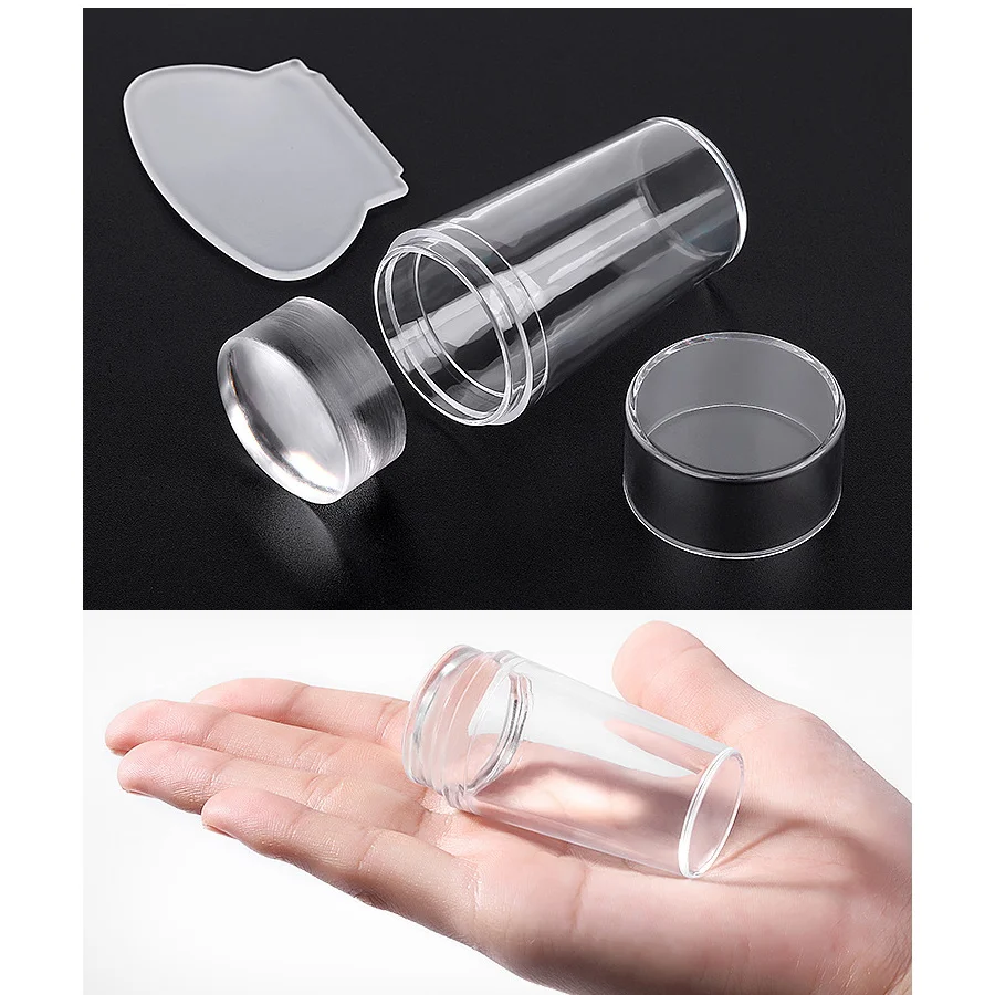 1PCS Nail Art Stamper With Scraper Nail Templates Transfer Stamp Plates Clear Nail Art Tools Stamping Plate Nail Stamp Tools
1PCS Nail Art Stamper With Scraper Nail Templates Transfer Stamp Plates Clear Nail Art Tools Stamping Plate Nail Stamp Tools