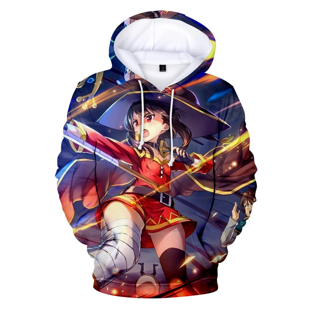 Новинка 2021 Толстовка Megumin Konosuba Толстовка Аниме Толстовка для мужчин женская одежда Konosuba для мальчиков и девочек оверсайз
Новинка 2021 Толстовка Megumin Konosuba Толстовка Аниме Толстовка для мужчин женская одежда Konosuba для мальчиков и девочек оверсайз