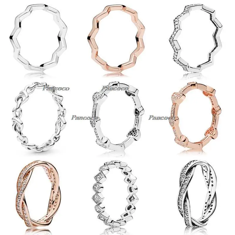 925 Sterling Silver Ring Alluring Hearts With Crystal Rings For Women Wedding Party Fashion Jewelry
925 Sterling Silver Ring Alluring Hearts With Crystal Rings For Women Wedding Party Fashion Jewelry