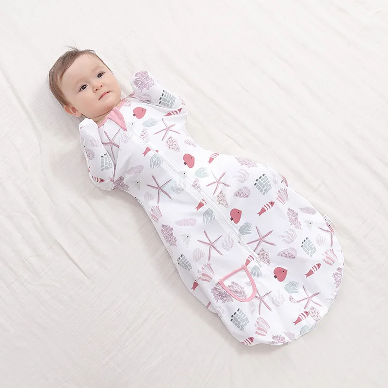 New Baby Swaddle Sleeping Bag Anti-shock Baby Bag Quilt Four Seasons Newborn Long-sleeved Hand-lifting Bag
New Baby Swaddle Sleeping Bag Anti-shock Baby Bag Quilt Four Seasons Newborn Long-sleeved Hand-lifting Bag