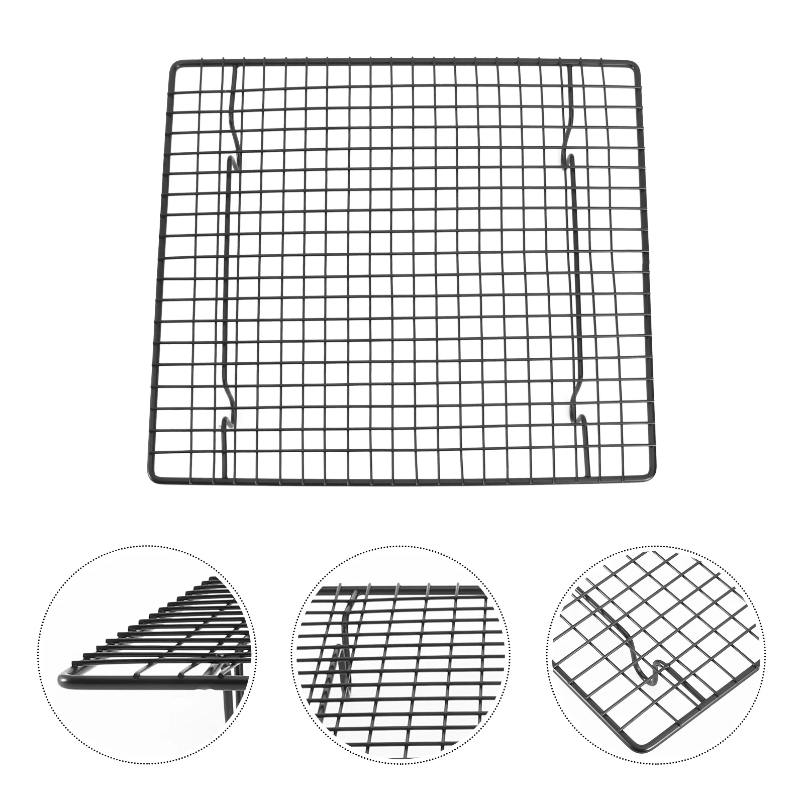 2Pcs Cake Cooling Rack Net Cookies Biscuits Bread Muffins Drying Holder (Silver)
2Pcs Cake Cooling Rack Net Cookies Biscuits Bread Muffins Drying Holder (Silver)