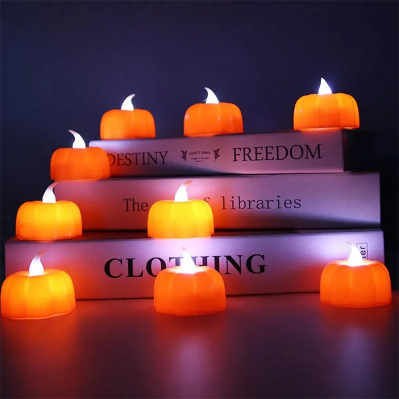 Halloween Pumpkin Lantern LED Candle Lights 12Pcs Horror Happy Outdoor Decor Garden Decoration Landscape Lamp Lantern Decor
Halloween Pumpkin Lantern LED Candle Lights 12Pcs Horror Happy Outdoor Decor Garden Decoration Landscape Lamp Lantern Decor