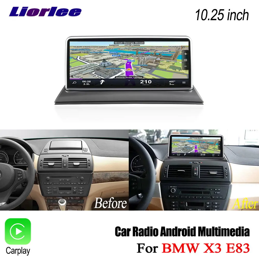 Car Multimedia DVD Player For BMW X3 E83 2004-2010 Android Radio Navigation Stereo Audio Idrive Carplay GPS System 10.25 Inch
Car Multimedia DVD Player For BMW X3 E83 2004-2010 Android Radio Navigation Stereo Audio Idrive Carplay GPS System 10.25 Inch