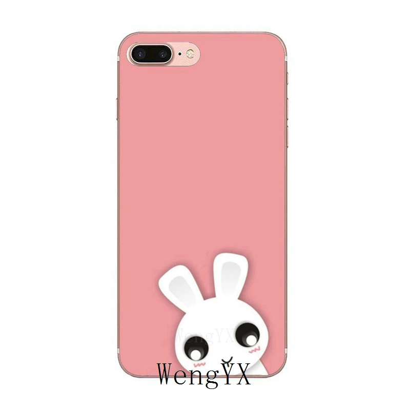 Чехол с милым пасхальным кроликом пасхальными яйцами для iPhone 11 Pro XS Max XR X 8 7 6 6S Plus 5