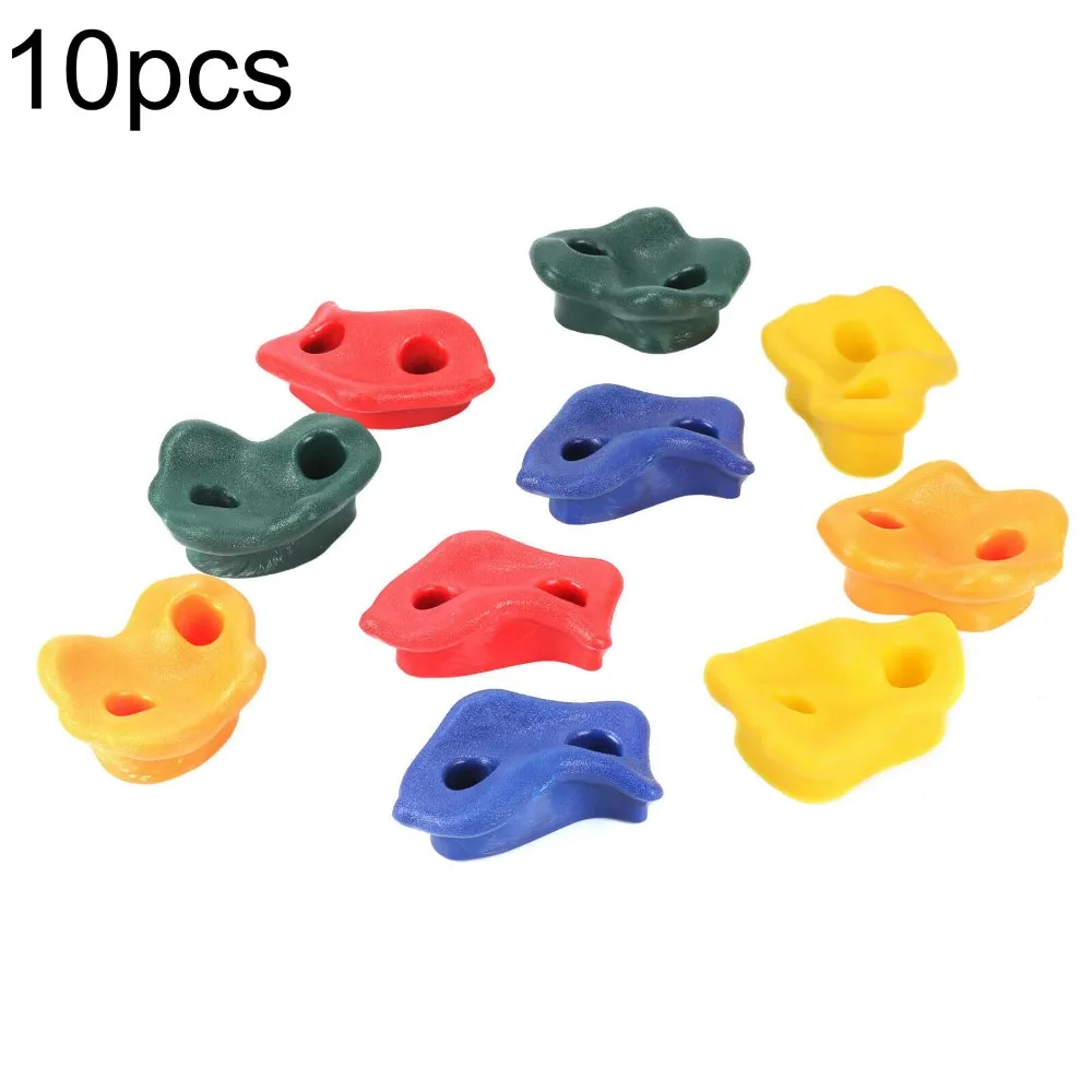 10Pcs/Set Kids Rocks Climbing Holds Set Wall Stones Climbing Grips For Indoor Outdoor Kids Children Playground Climbing Wall DIY
10Pcs/Set Kids Rocks Climbing Holds Set Wall Stones Climbing Grips For Indoor Outdoor Kids Children Playground Climbing Wall DIY