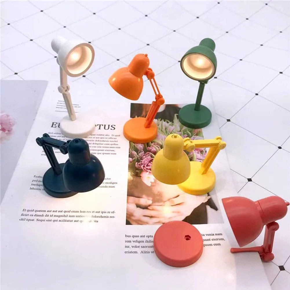 New Mini Table Lamp Nordic Style LED Folding Portable Night Light Adjustable Cute Student Reading Lamp Desktop Decor Ornaments
New Mini Table Lamp Nordic Style LED Folding Portable Night Light Adjustable Cute Student Reading Lamp Desktop Decor Ornaments