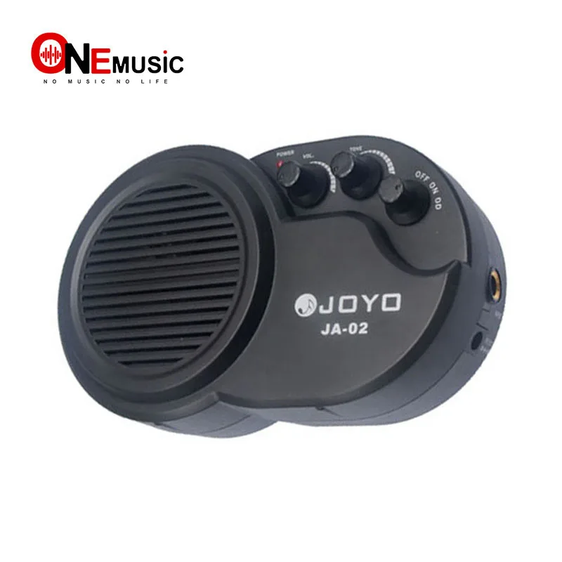 

JOYO JA-02 Mini Practice Guitar Clip Amplifier Speaker 3W Ukulele Amp Clean Distortion Effects