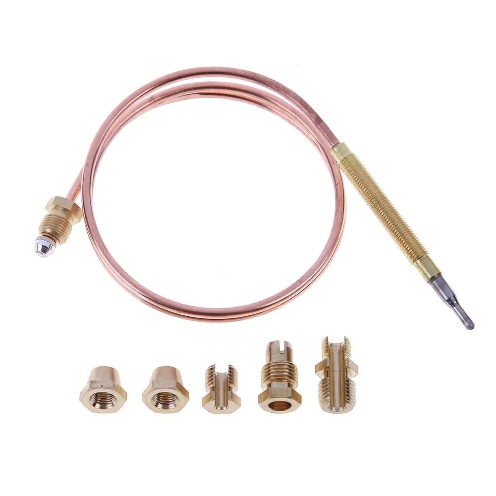 60/120cm Thermocouple Gas Valve Boiler Temperature Sensor Thermometer Probe Hot Water With 5 Fixed Parts
60/120cm Thermocouple Gas Valve Boiler Temperature Sensor Thermometer Probe Hot Water With 5 Fixed Parts